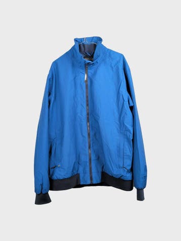 Tenson Windbreaker Dames maat XXL Blauw Vintage, Blauw, Tenson, Maat 46/48 (XL) of groter, Ophalen of Verzenden