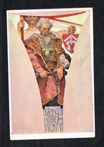 Mucha - illustrator - Art Nouveau - Het verzet - Tsjechische, Gelopen