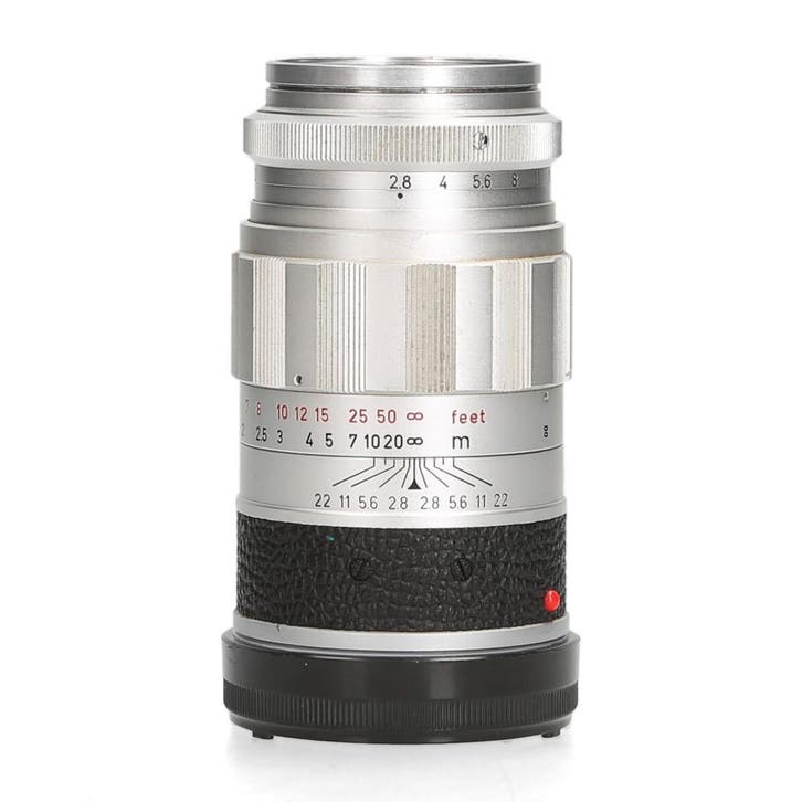 Leica 90mm f/2.8 Elmarit-M (version 1) - 1 jaar garantie, Audio, Tv en Foto, Fotografie | Lenzen en Objectieven, Zo goed als nieuw