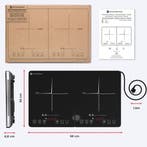 2dekans | KitchenBrothers Inductie Kookplaat - 2 Pits -, Ophalen of Verzenden, Zo goed als nieuw