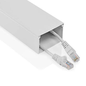 Kabelgoot muur | Nedis  | 40 mm kabel, Doe-het-zelf en Verbouw, Verzenden, Nieuw