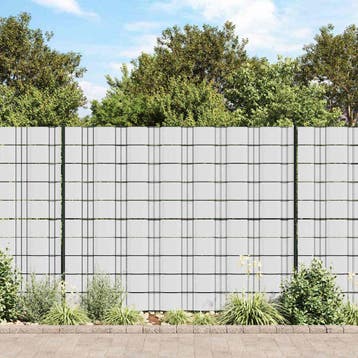 vidaXL Privacystrip 70x0,19 m PVC wit, Verzenden, Nieuw, Kunststof, Minder dan 1 meter