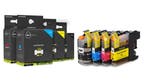 Huismerk Cartridge Set t.v.v. Brother LC-123 XL, Nieuw, Cartridge, Inktmedia