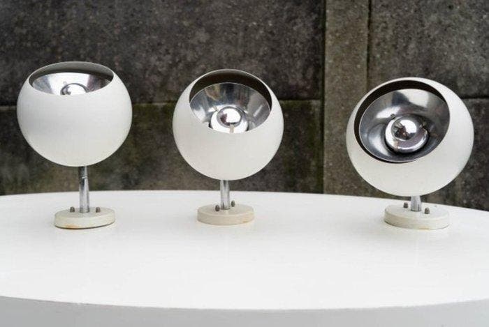 Raak Amsterdam - Raak Design Team - Lamp (3) - Aluminium -, Antiek en Kunst, Antiek | Lampen