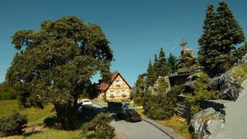 FALLER PROFI Szene gebaut von Andreas Theis - Diorama, Nieuw
