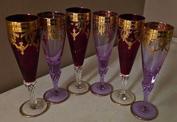 ISMIE showroom - Drinkservies (6) - Een zeldzame collectie
