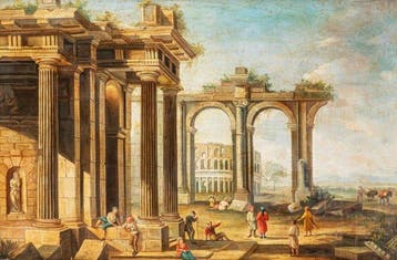 Gaetano Vetturali (1701-1783), Navolger van - Capriccio