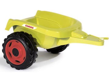 Smoby Claas Farmer XL Traktor - Traptractor - Aanhangwagen -, Verzenden, Zo goed als nieuw