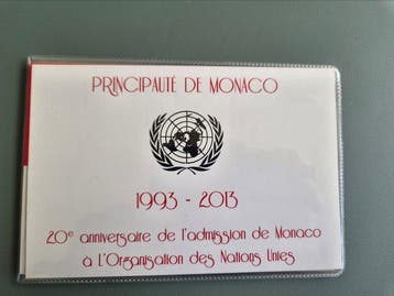 Monaco. 2 Euro 2013 ONU (Zonder minimumprijs)