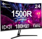 Gaming Monitor - Beeldscherm computer - 24 inch - Curved - 1, Verzenden, Zo goed als nieuw