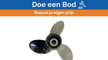 Bieden: Michigan Apollo 3-Blade Stainless Steel Propeller 1, Watersport en Boten, Ophalen of Verzenden, Nieuw