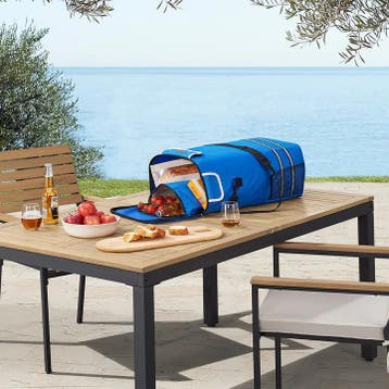 Boodschappentrolley 3in1 - 56L - Voor Trappen - Lichtblauw, Verzenden, Nieuw