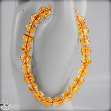 Natuurlijke citrien edelsteen armband – Hoogwaardige
