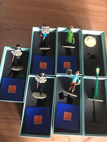 Figurines Moulinsart 46300 - Beeldje - Lisez Tintin - 7, Nieuw