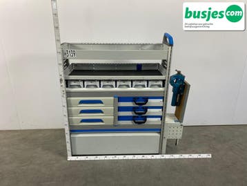 Sortimo alu bedrijfswagen inrichting 1000x380x1140mm (3139), Ophalen of Verzenden