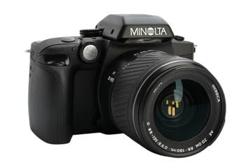Sigma Dynax60 - 35mm Analoge Camera + AF 28100 mm f/3.55., Verzenden, Zo goed als nieuw