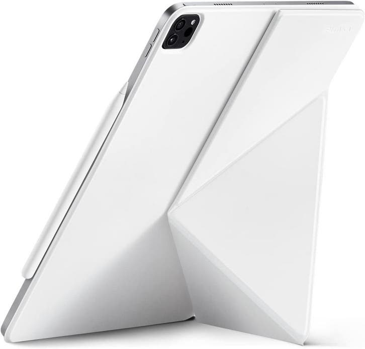 iPad Stand & Cover 13 - Wit | 53% Korting, Computers en Software, Tablet-hoezen, 13 inch of meer, Nieuw, Bescherming voor- en achterkant