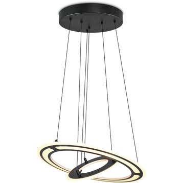 LED Hanglamp - Trio Select Cromer - 1 Lichtpunt van 53 Watt, Ophalen of Verzenden, Nieuw, Metaal, Overige fittingen