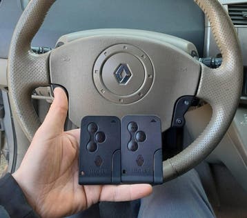 Autokaart Renault Clio Captur Zoe Arkana Austral sleutel, Nieuw, Renault