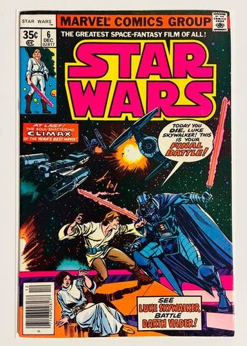 Star Wars #6 - A New Hope movie adaptation - 1 Comic -, Boeken, Strips | Comics, Nieuw
