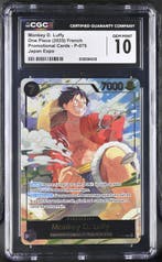 One Piece Card Game - 1 Graded card - One Piece - Monkey D., Nieuw