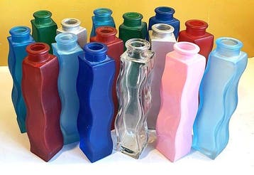 IKEA - Sigga Heimis - Vaas (15) - Frosted Glass - Skämt, Antiek en Kunst