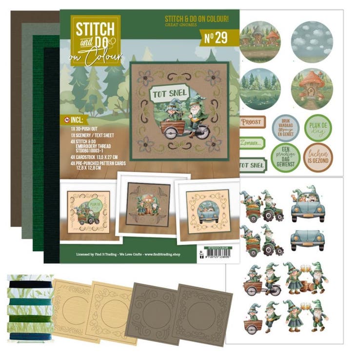 Stitch and Do on Colour pakketten, diverse nummers, Hobby en Vrije tijd, Kaarten | Zelf maken, Overige typen, Nieuw, Overige thema's