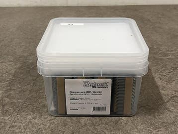 Veiling - Dutack krammen verzinkt 33mm 2700-pack Serie 900, Nieuw