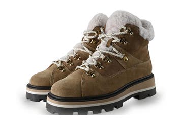 Blasz Veterboots in maat 40 Beige, Kleding | Dames, Schoenen, Verzenden, Beige, Overige typen, Zo goed als nieuw