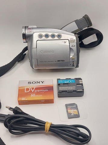 Canon MV750i Mini DV-DV camera
