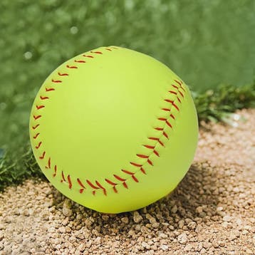 12-inch Hard Softbal Bal voor Training - Duurzaam Rubber - G, Verzenden, Nieuw