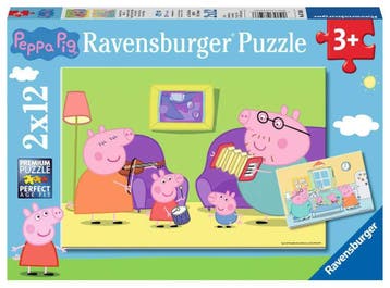 Thuis Bij Peppa Pig twee puzzels, Ophalen of Verzenden, Nieuw
