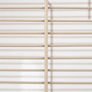 Vogelkooi Flamingo Marja Taupe/Zwart – Parkietenkooi met.., Verzenden, Nieuw, Metaal, Vogelkooi