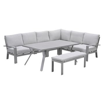 Garden Impressions Camilo lounge dining set 6-delig rechts -, Tuin en Terras, Tuinsets en Loungesets, Verzenden, Nieuw