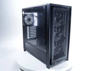 [RETOURDEAL] Corsair 4000D Airflow Tempered Glass RGB Zwa..., Computers en Software, Computerbehuizingen, Ophalen of Verzenden