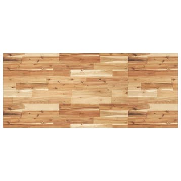 vidaXL Wastafelblad met olieafwerking 120x60x2 cm massief, Huis en Inrichting, Tafels | Kaptafels, Verzenden, Nieuw