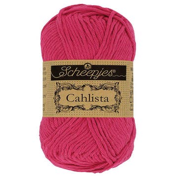 Scheepjes Cahlista - 413 cherry - Katoen Garen, Ophalen of Verzenden, Nieuw