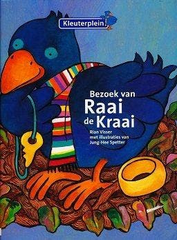 Kleuterplein Versie 1 Prentenboek Bezoek van Raai de Kraai, Verzenden, Nieuw