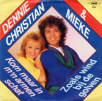 vinyl single 7 inch - Dennie Christian - amp; Mieke â K., Verzenden, Zo goed als nieuw, 7 inch, Pop
