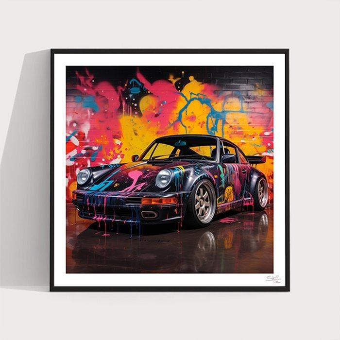 SKE - Porsche Drips Legend, Antiek en Kunst, Kunst | Designobjecten
