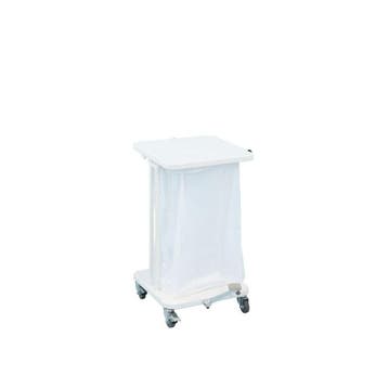 Saekko Boy met deksel en voetpedaal 40 ltr - Wit, Verzenden, Nieuw