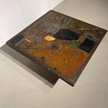 Paul Kingma - Salontafel - Brons, Aluminium