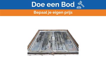 Bieden: Trend Marine white coated 4 wing patio door 2600 x, Ophalen of Verzenden, Nieuw