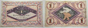 1 Mark 1 12 1918 Stadtsparkasse Bielefeld, Verzenden