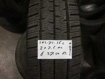 205 75 16 C Continental VanContact 4 season bestelwagen band, 16 inch, All Season, Band(en), Bestelwagen