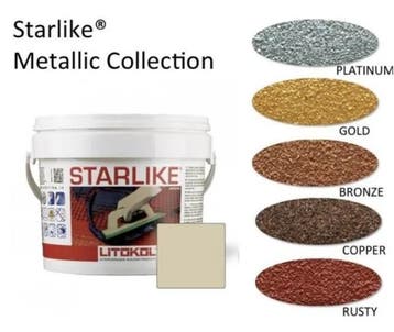 Starlike Voegkleuring Rusty / Roest Effect – 100 gram, Ophalen of Verzenden, Nieuw, Steen, Bad