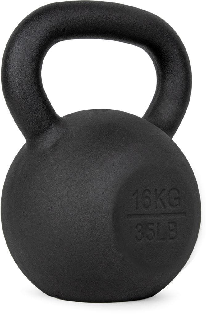 VirtuFit Kettlebell Pro - Gietijzer - 16 kg, AFHAALDEAL!!, Sport en Fitness, Fitnessapparatuur, Nieuw, Armen, Benen, Borst, Buik