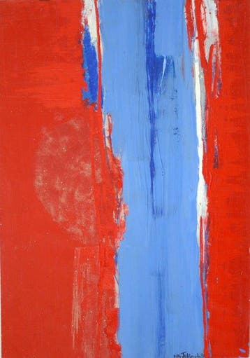 Hilla Jablonsky (1922-2019) - Expressive Abstraktion, Antiek en Kunst