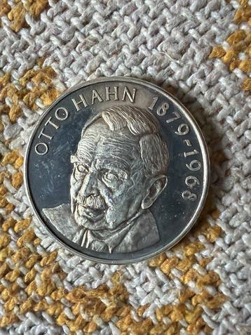Duitsland. Otto Hahn - 15g (.999) (Zonder minimumprijs)
