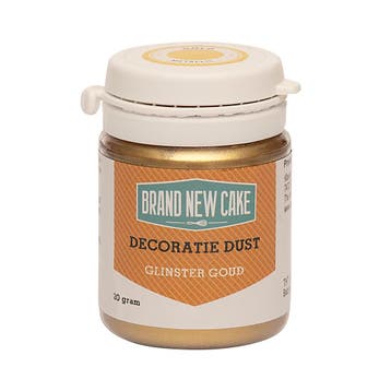 BrandNewCake Decoratie Dust Glinster Goud 20g, Verzenden, Nieuw